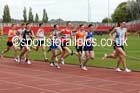Mens under-17s 1500 metres, North Eastern Champs, Gateshead Stadium. Photo: David T. Hewitson/Sports for All Pics